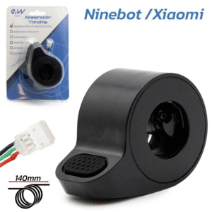 Maneta acceleratie trotineta electrica Xiaomi si Ninebot conector JST ZH neagra