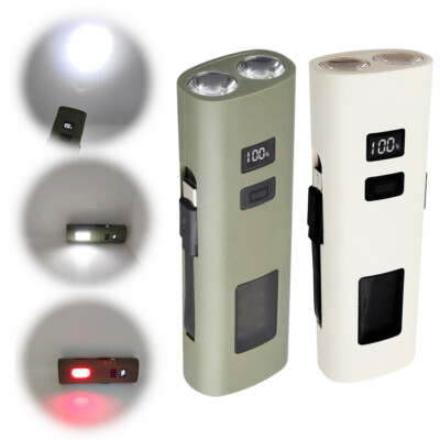 Far reincarcabil Fivestars Power Light PBL-6400, powerbank 6400 mAh, USB Type-C, alb - imagine 2