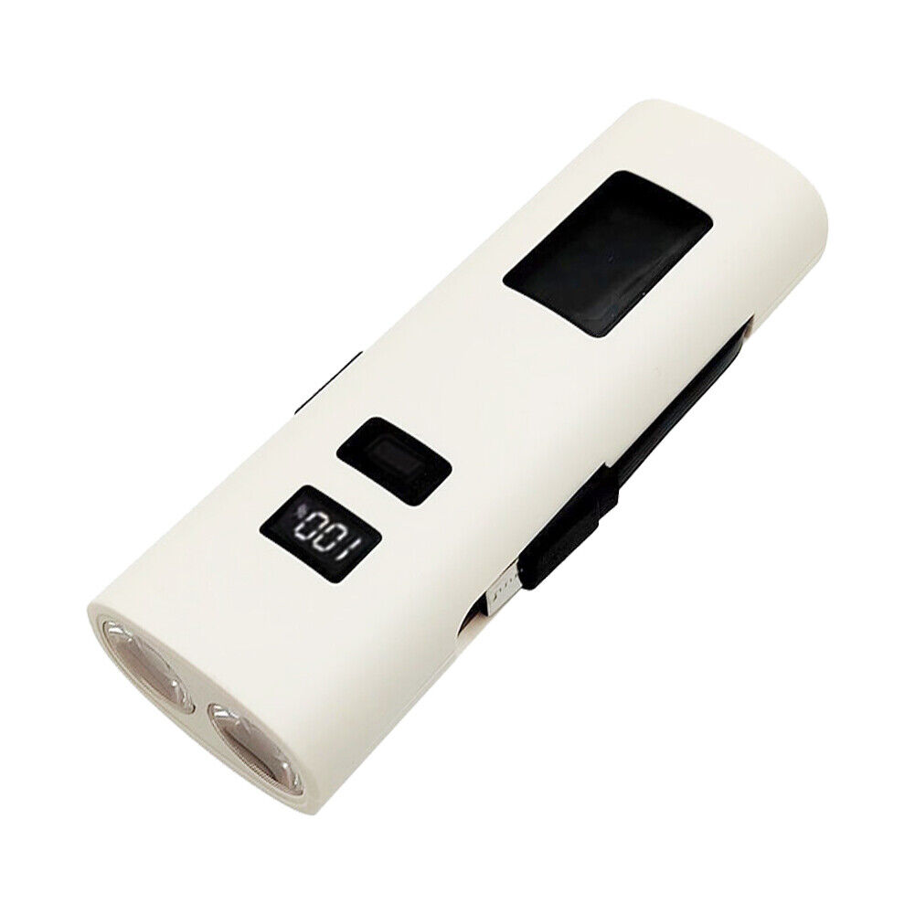 Far reincarcabil Fivestars Power Light PBL-6400, powerbank 6400 mAh, USB Type-C, alb - imagine 3