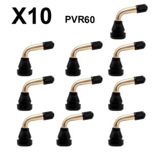 Valva tubeless curbata 90 grade pentru trotineta electrica 60mm - set 10 bucati