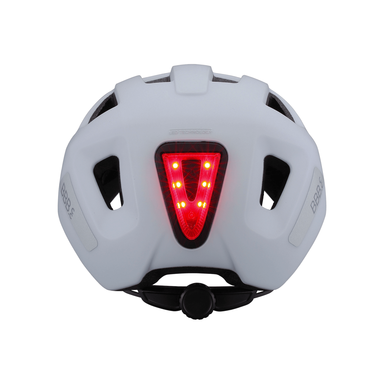 Casca BBB Sonar cu LED BHE-171 Alb Mat M (52-58 cm) - imagine 3
