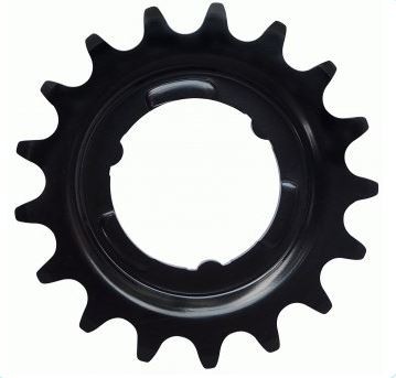 Pinion KMC pentru Shimano Cr-Mo Negru 19T 1/8