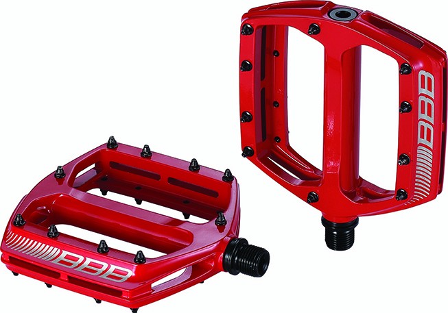 Pedale BBB CoolRide BPD-3603 MTB rosii - imagine 2