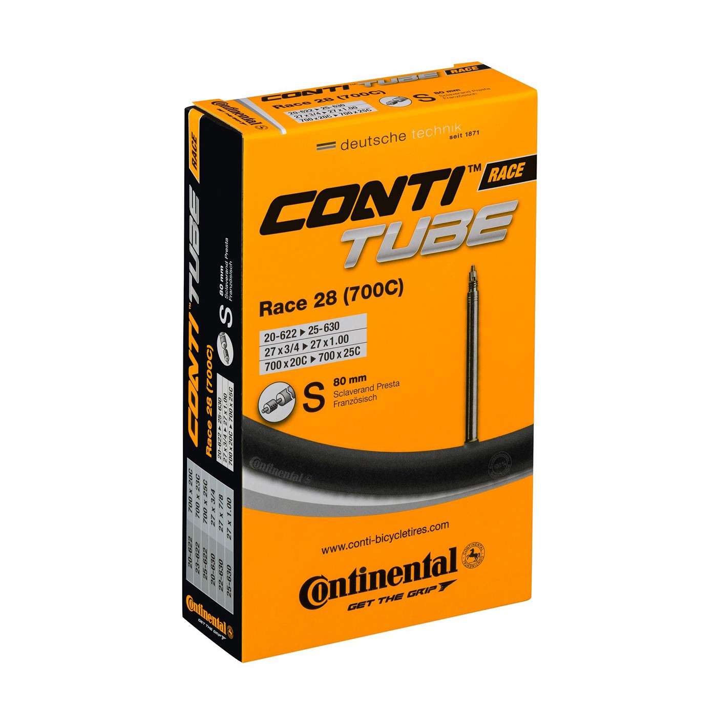 Camera Continental Race 28, 20/25-622/630, 27x3/4-1.0, S80