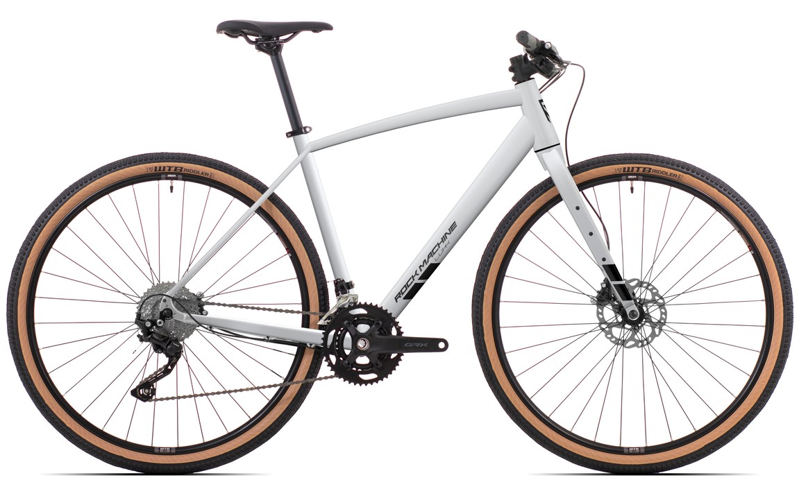 Bicicleta Rock Machine Lukk 20 Flat Bar 28 Matte Limerock Grey 50cm - (M)