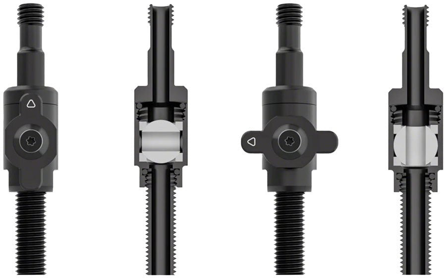 Valve tubeless Muc-Off Tubeless Valves Big Bore Lite XLarge Black - imagine 2