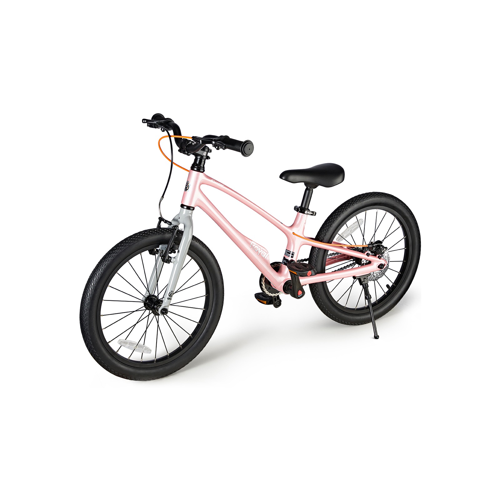 Bicicleta Royal Baby EZ Space Shark 18 Pink - imagine 2