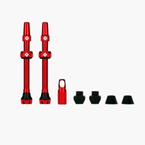 Valve tubeless Muc-Off Tubeless Valves V2 60mm Rosu
