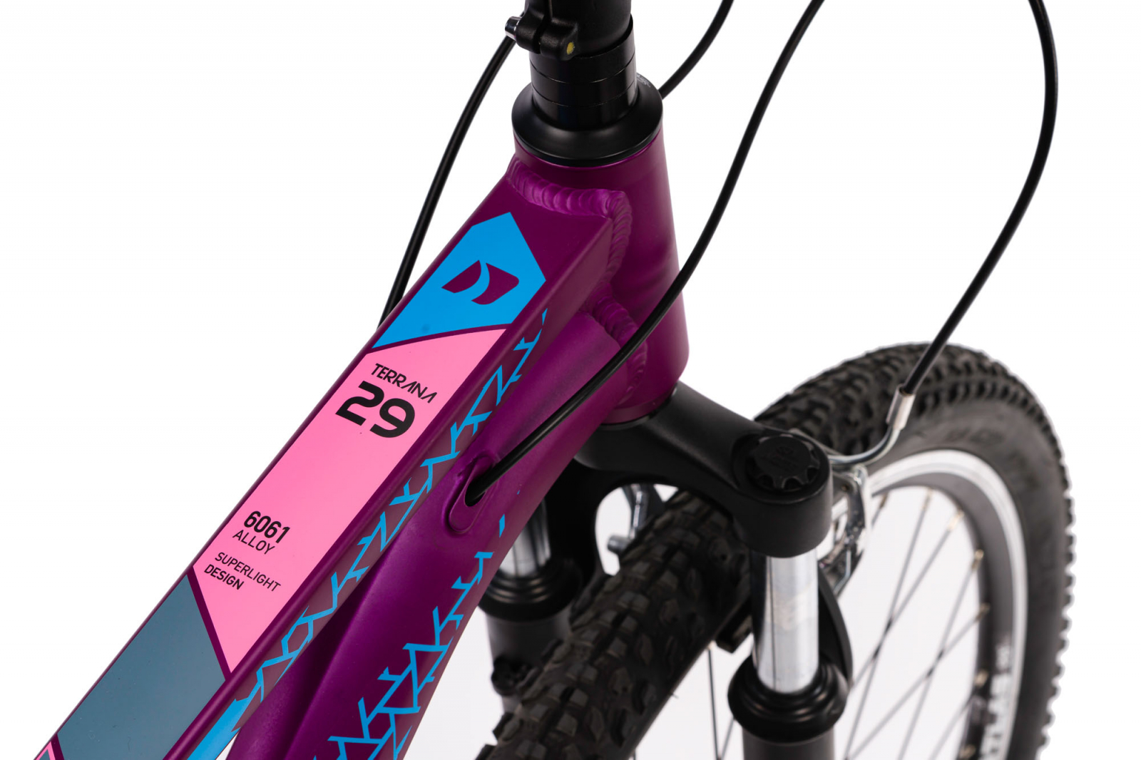 Bicicleta Mtb Terrana 2922 - 29 Inch, S, Violet - imagine 5