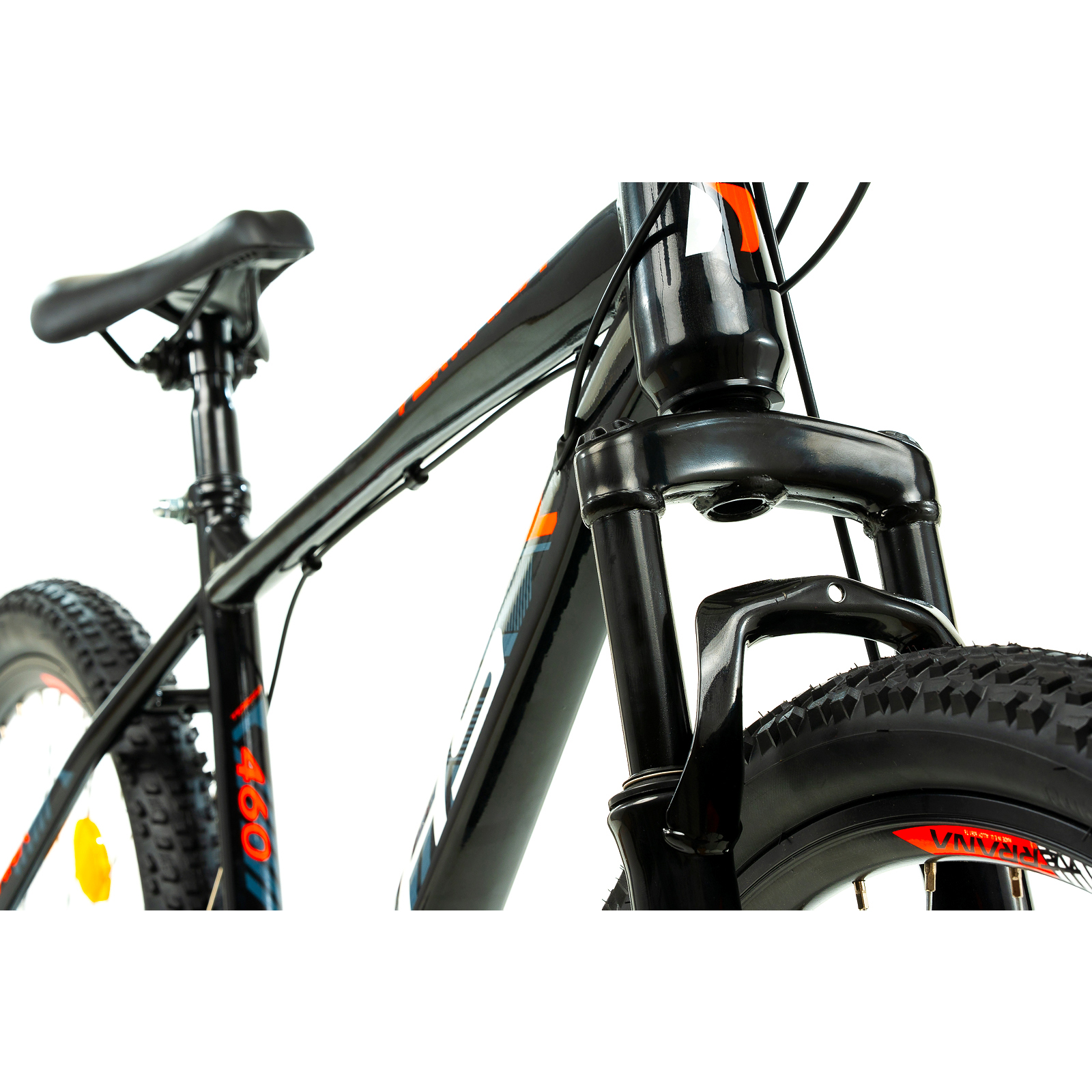 Bicicleta Mtb Dhs 2605 - 26 inch, M, Negru/Rosu - imagine 5