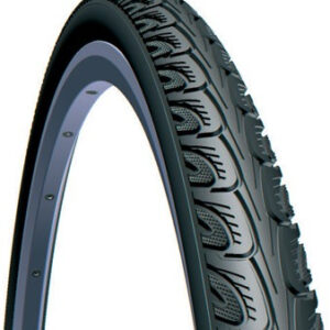 Anvelopa Bicicleta Rubena V69 Hook - 27 x 1-1/4 Inch, Negru