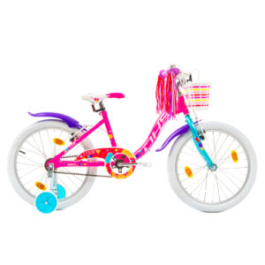 Bicicleta Copii DHS Icecream - 20 Inch, Roz