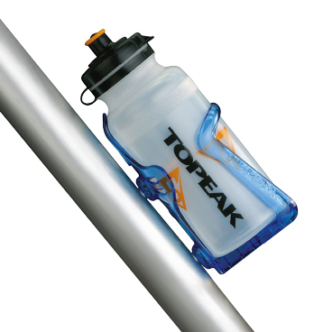 Suport Bidon Apa Topeak Mono Cage Cx - Rosu-Transparent - imagine 5