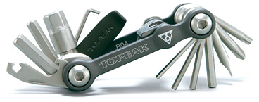 Set Scule Compacte Bicicleta Topeak Mini 18+, Tt2518-07, Argintiu