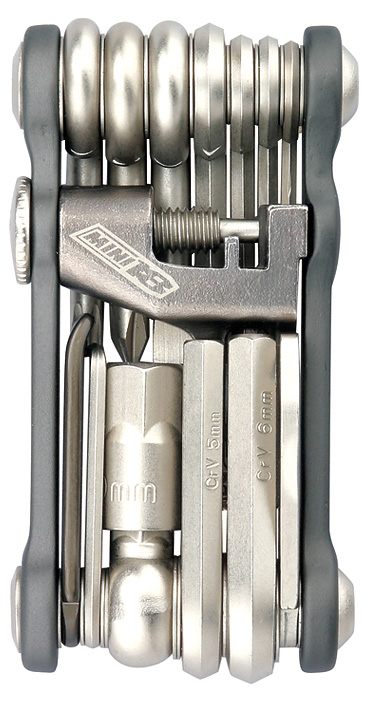 Set Scule Compacte Bicicleta Topeak Mini 18+, Tt2518-07, Argintiu - imagine 2