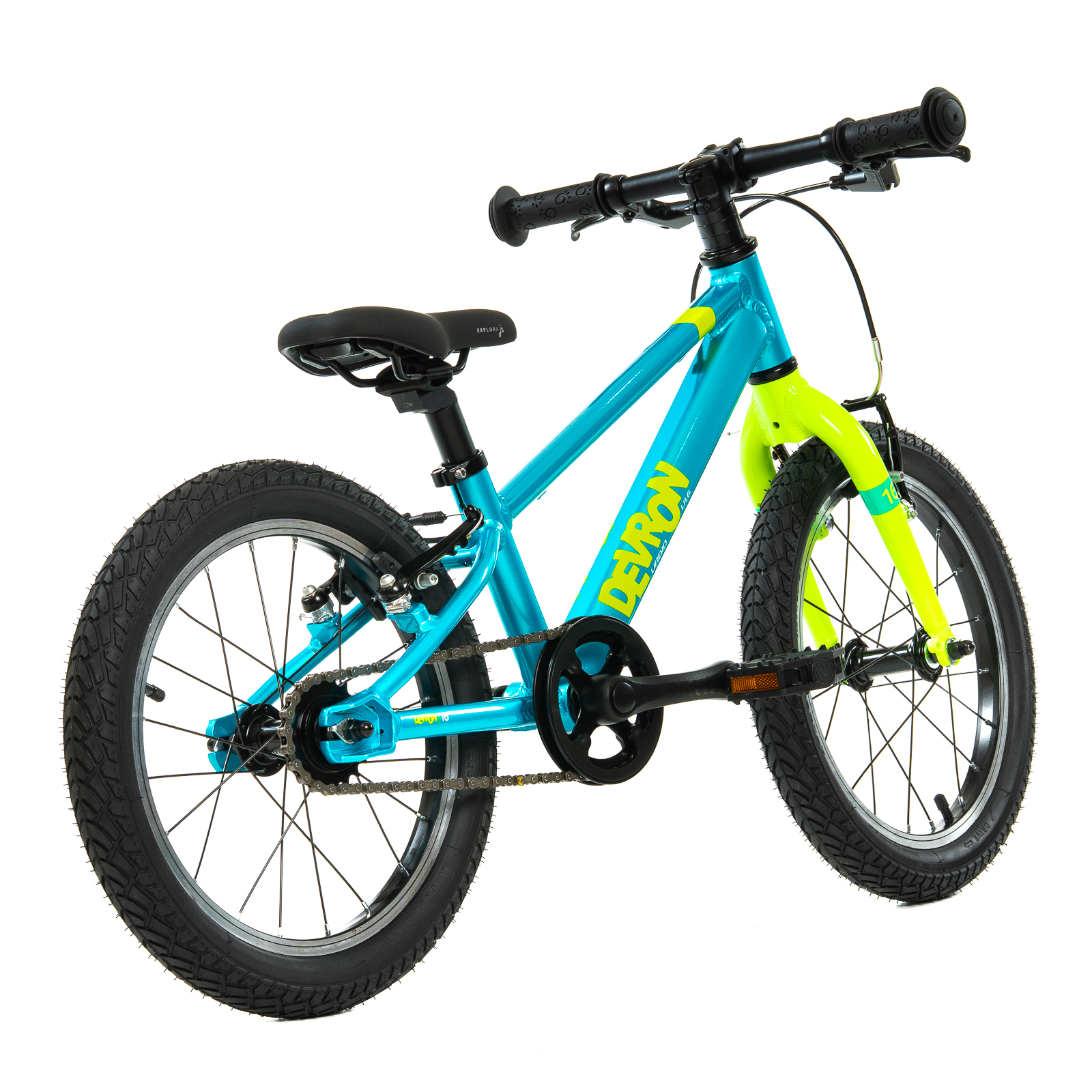 Bicicleta Copii Devron Urbio U1.6 Super Light - 16 Inch, Albastru-Verde - imagine 3