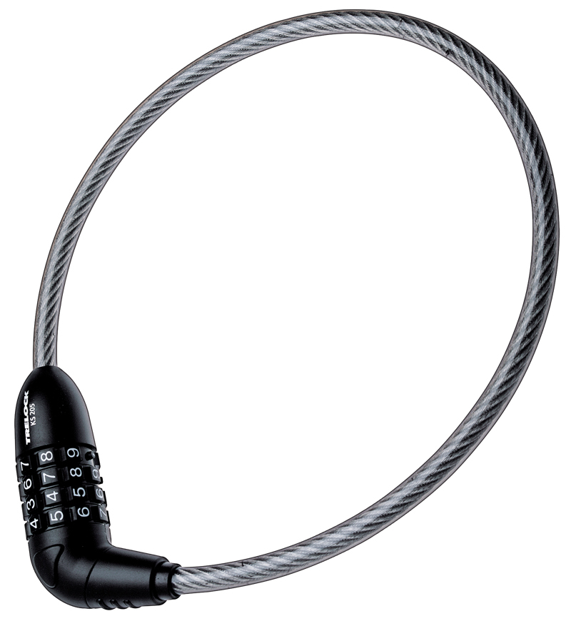 Antifurt Bicicleta Trelock Ks 205/100 Dragon - Negru