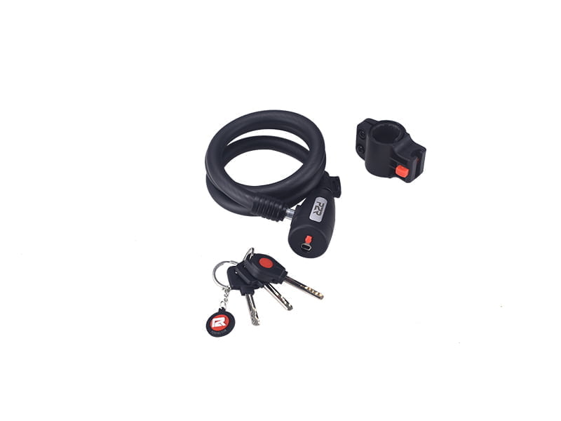 Antifurt Bicicleta P2R SPIRO - 12 x 1500 mm, Negru