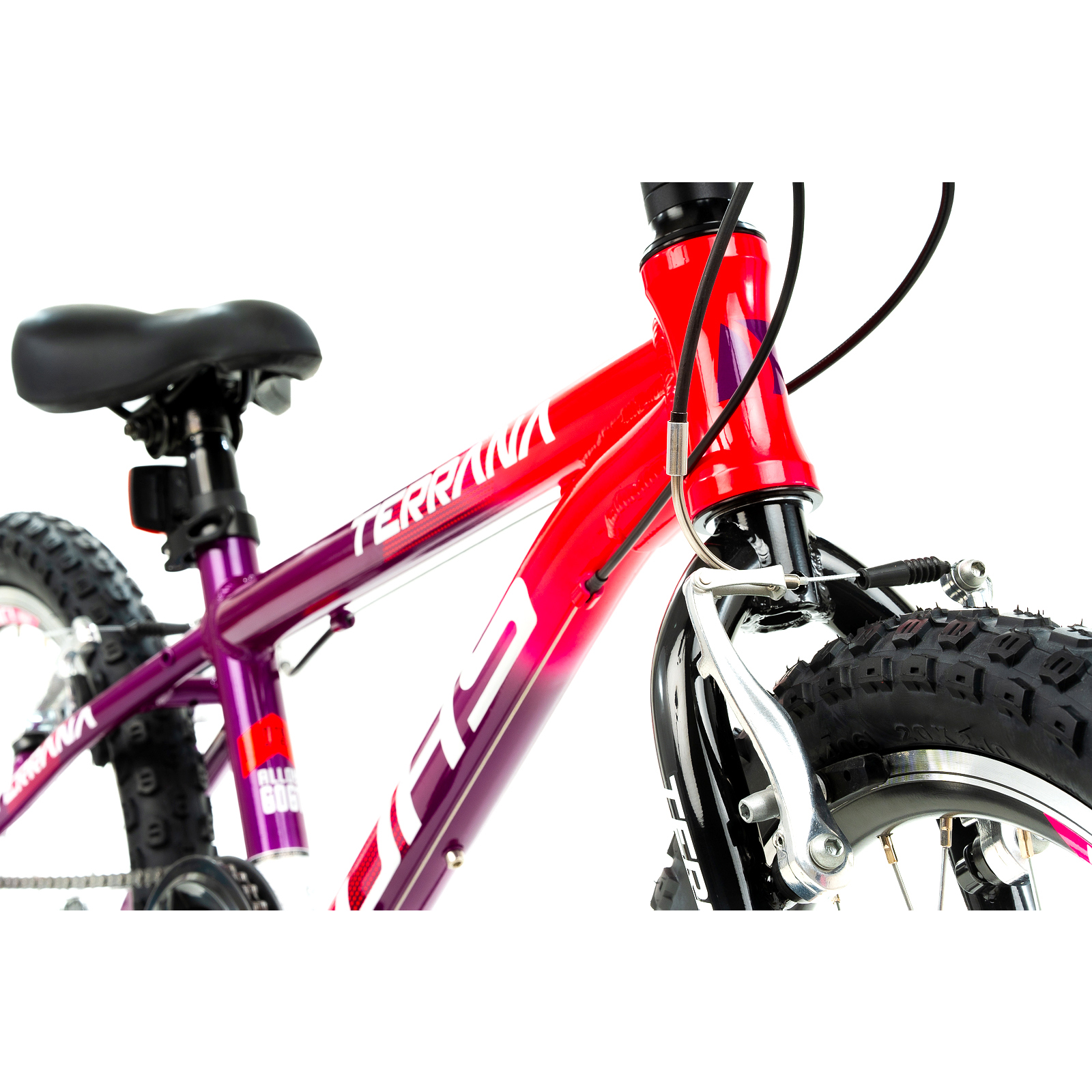 Bicicleta Copii Dhs Terrana 2023 - 20 Inch, Violet/Roz - imagine 5