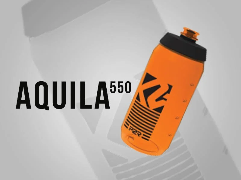 Bidon Apa P2R Aquila - 550 ml, Portocaliu-Negru - imagine 2