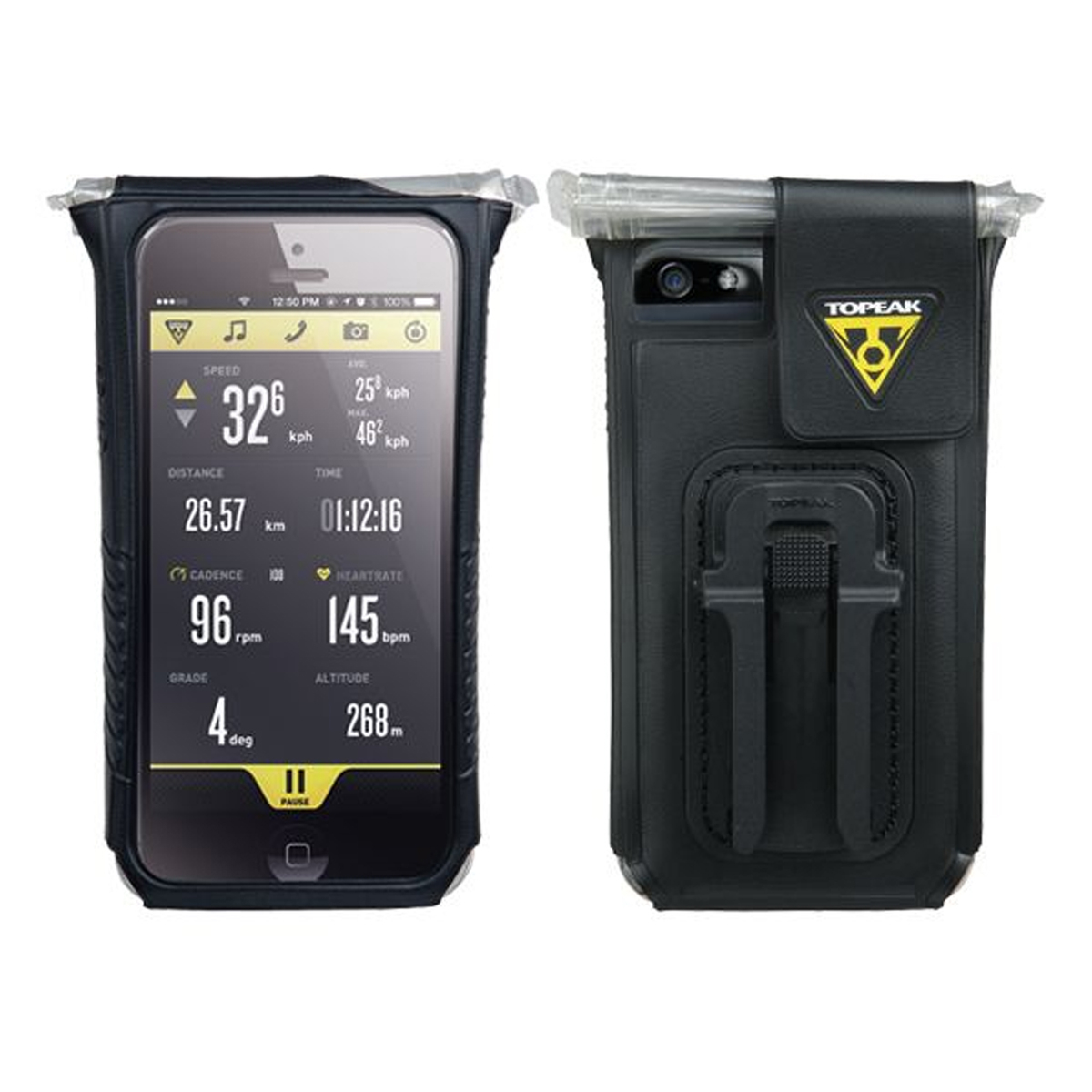 Husa Smartphone Bicicleta Topeak Drybag Iphone 5, Negru - imagine 2