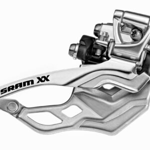 Schimbator Fata Sram XX, 2x10Viteze, colier 34.9/31.8 jos, tragere jos
