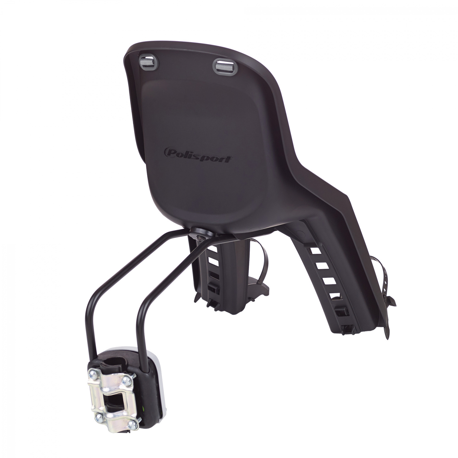 Scaun Bicicleta Copii Polisport Bubbly Mini Plus FF - Negru-Gri - imagine 5