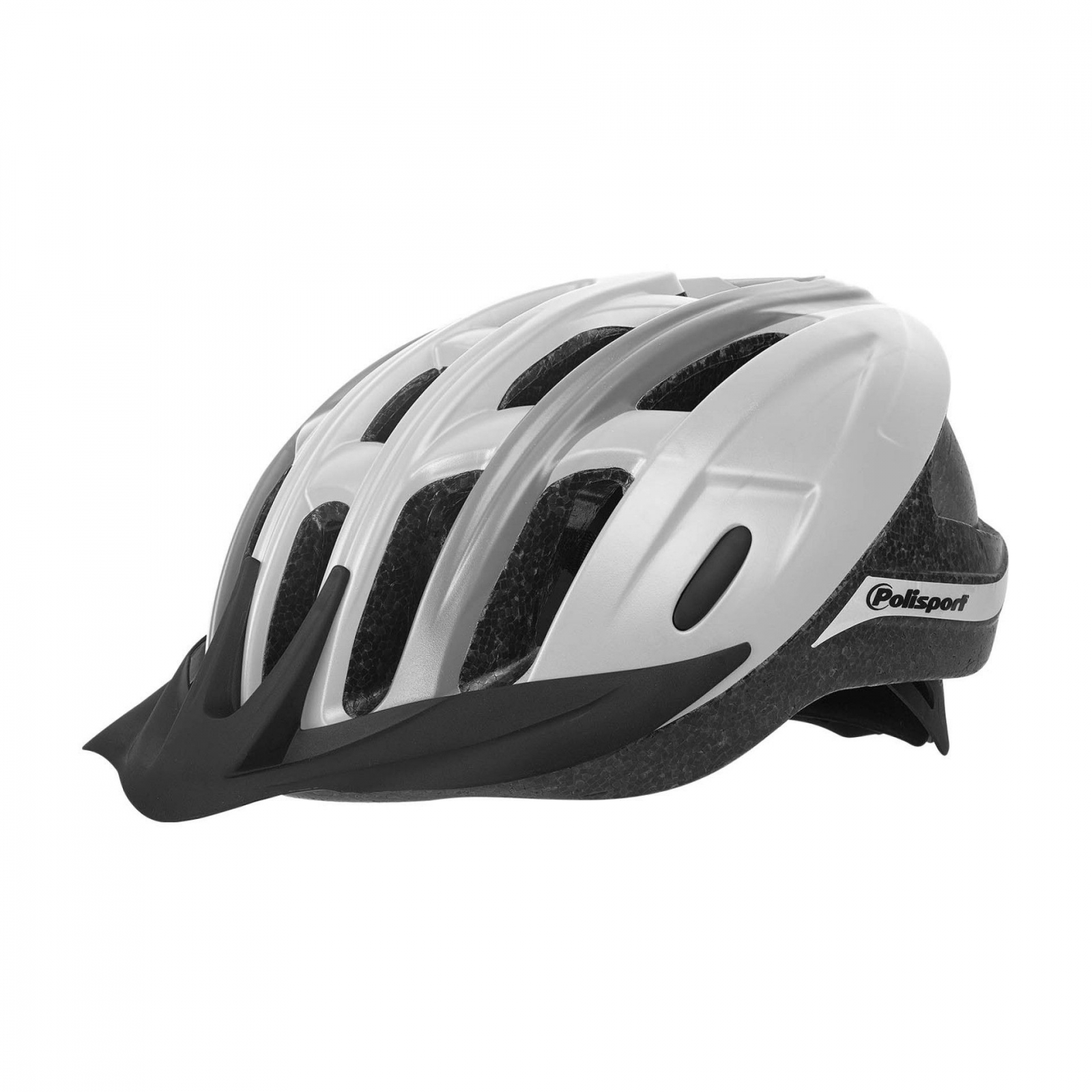 Casca Ciclism Polisport Ride In - 58-62 cm, L, Alb-Gri