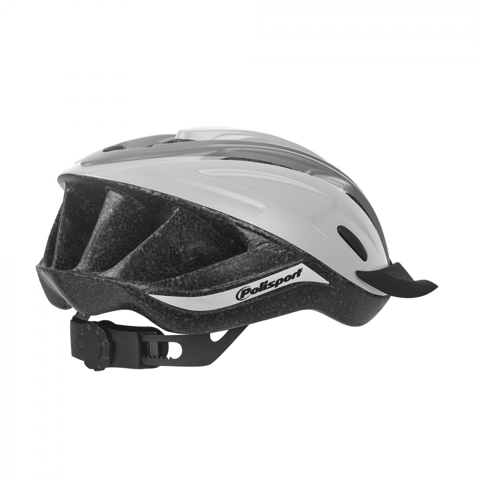 Casca Ciclism Polisport Ride In - 58-62 cm, L, Alb-Gri - imagine 2