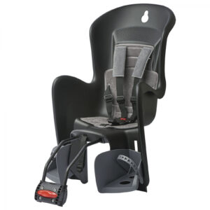Scaun Bicicleta Copii Polisport Bilby Maxi FF - Negru-Gri