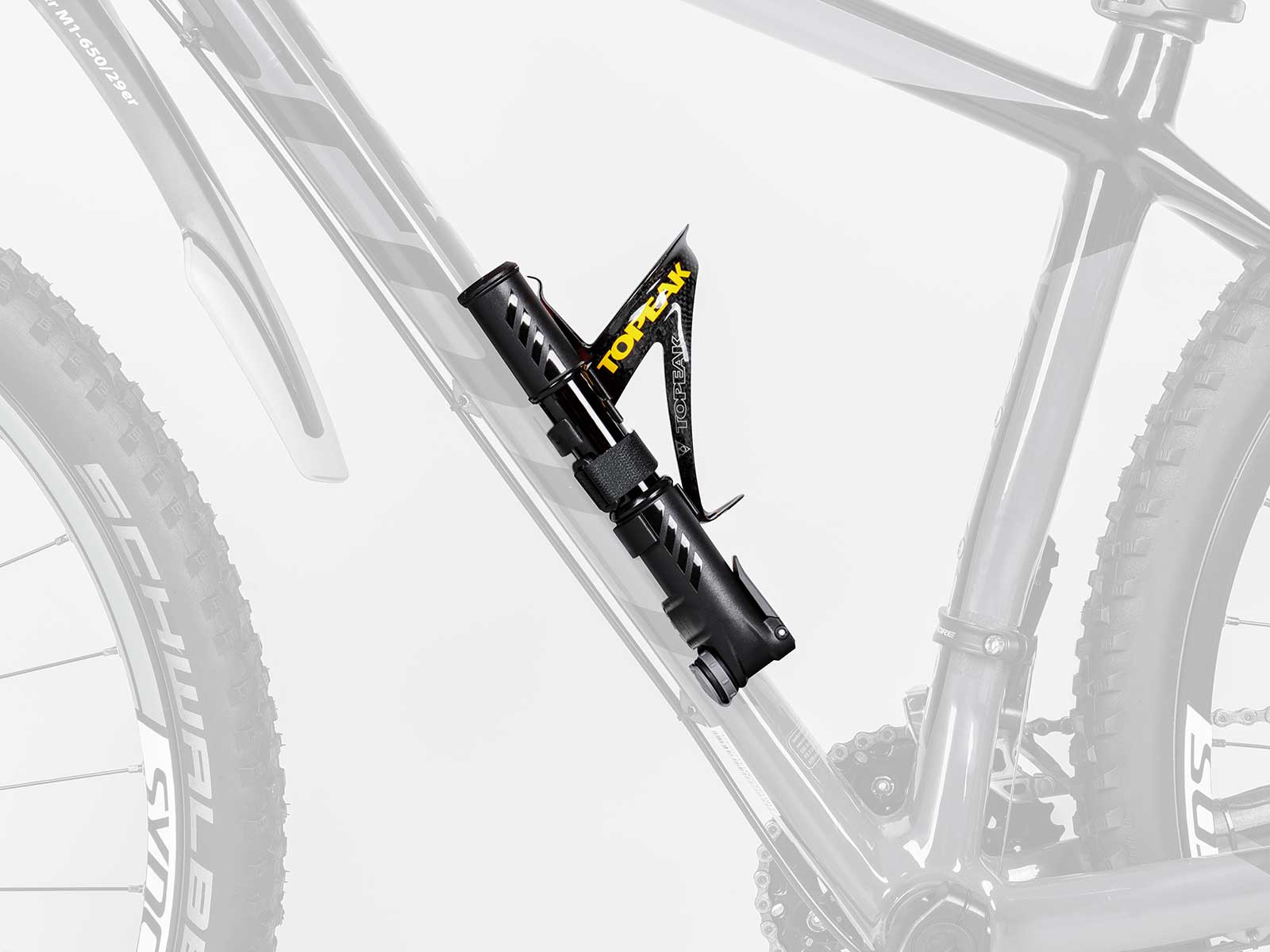 Pompa Mini Manuala Bicicleta Topeak Mountain Da-G Tmda-1G - Negru - imagine 4