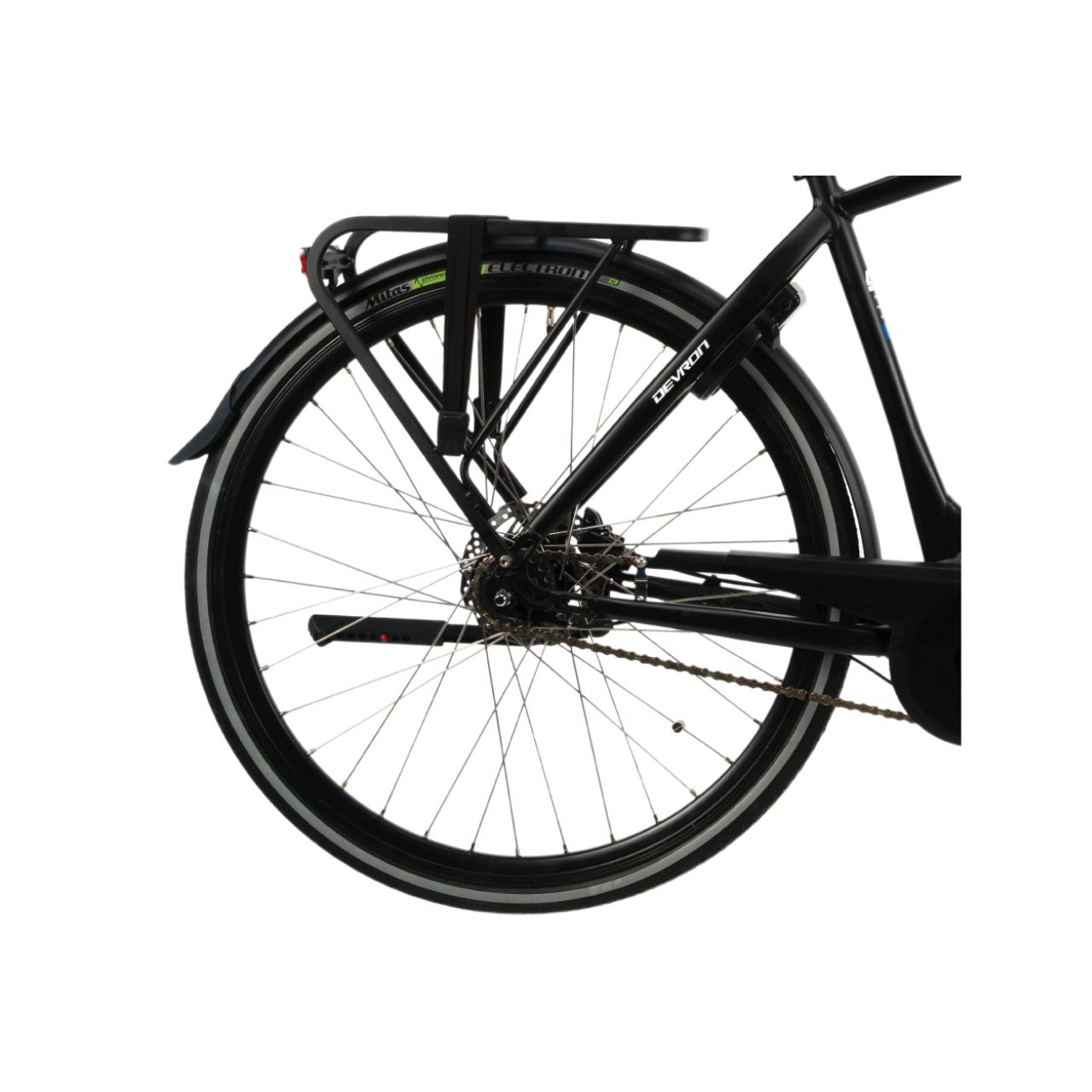 Bicicleta Electrica Devron 28427 - 28 Inch, M, Negru mat - imagine 4
