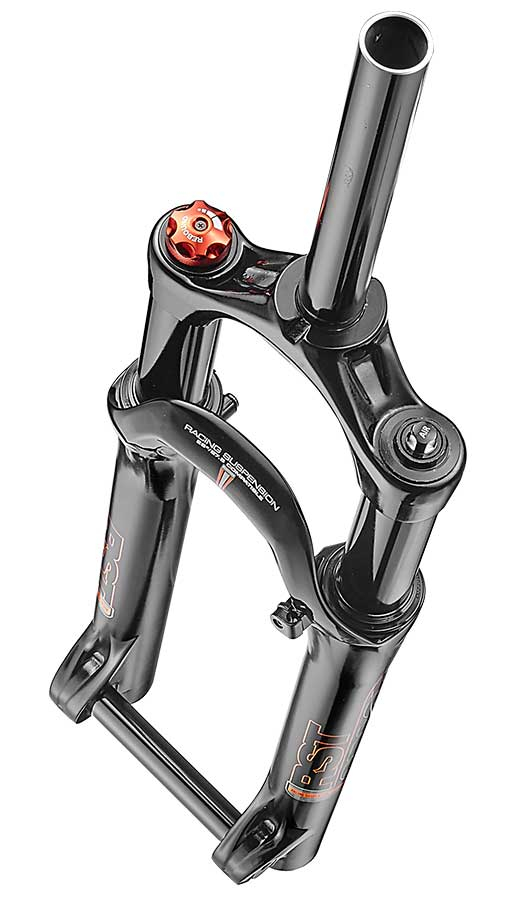 Furca Bicicleta Rst Space Jump 26/27.5Dirt, Disc PM(max.203),brate36, offset38,ax Qr20, neagra, fara ambalaj - imagine 3