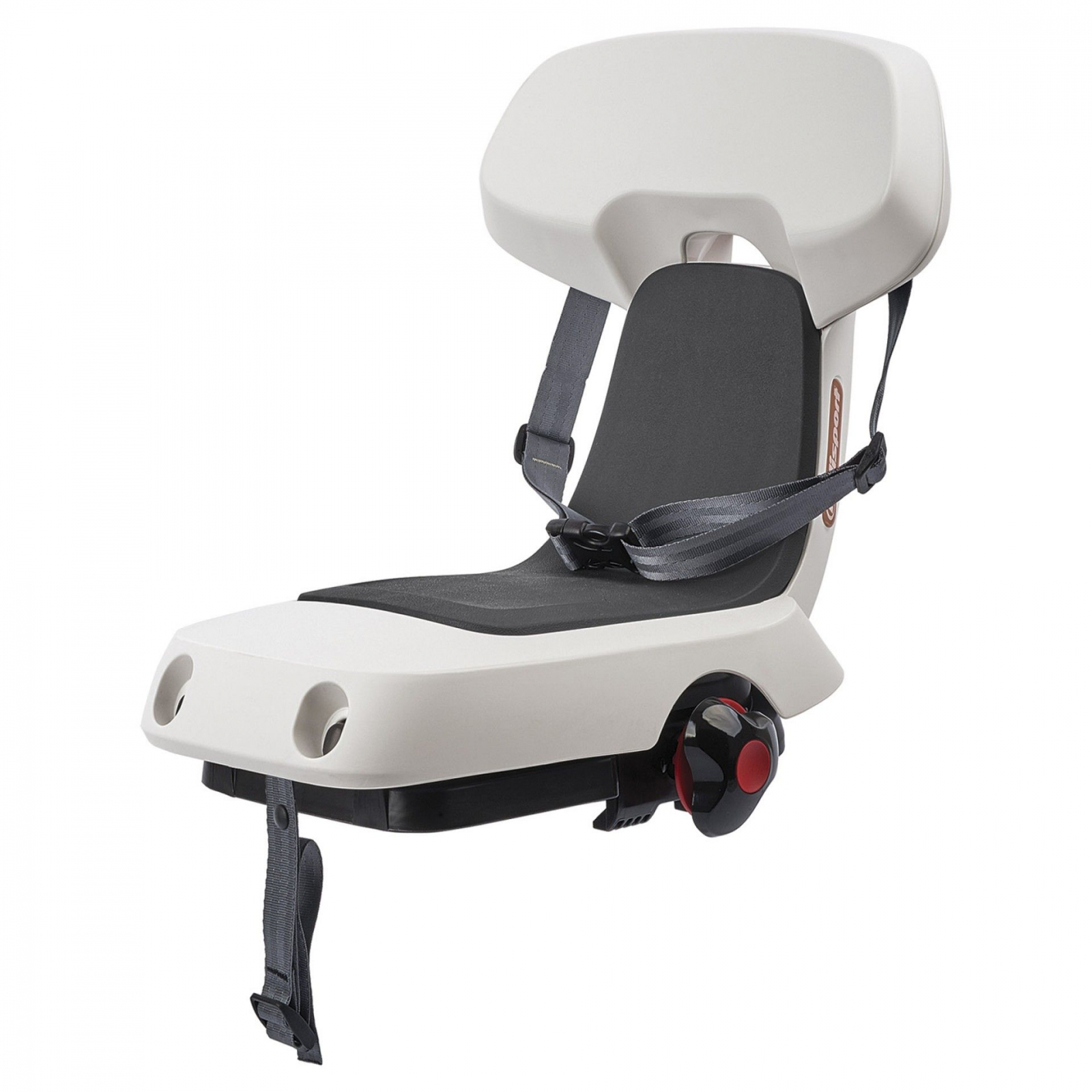 Scaun Bicicleta Copii Polisport Guppy Junior, Alb