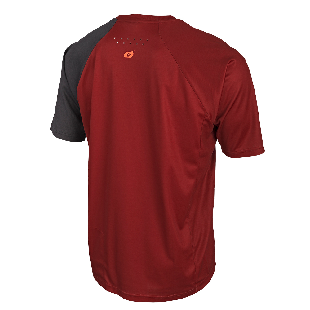 Tricou Ciclism O'Neal Pin It - M, Rosu-Portocaliu - imagine 2