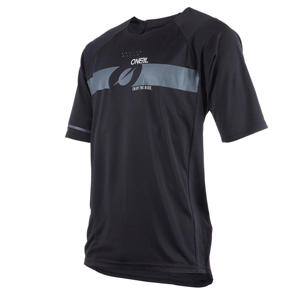 Tricou Ciclism O'Neal Pin It V.22 - M, Negru-Gri