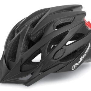 Casca Ciclism Polisport Twig - 55-58 cm, M, Negru-Rosu