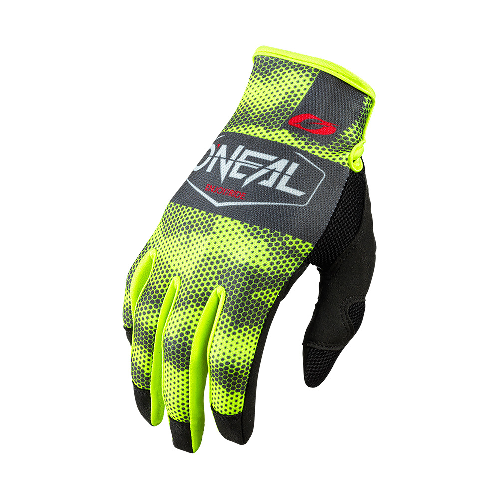 Manusi Ciclism O'Neal Mayhem Covert - M/8.5, Gri-Galben Neon - imagine 2