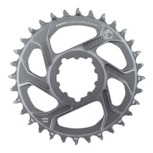Foaie Angrenaj Sram X-Sync2 Eagle - 32 T, Gri