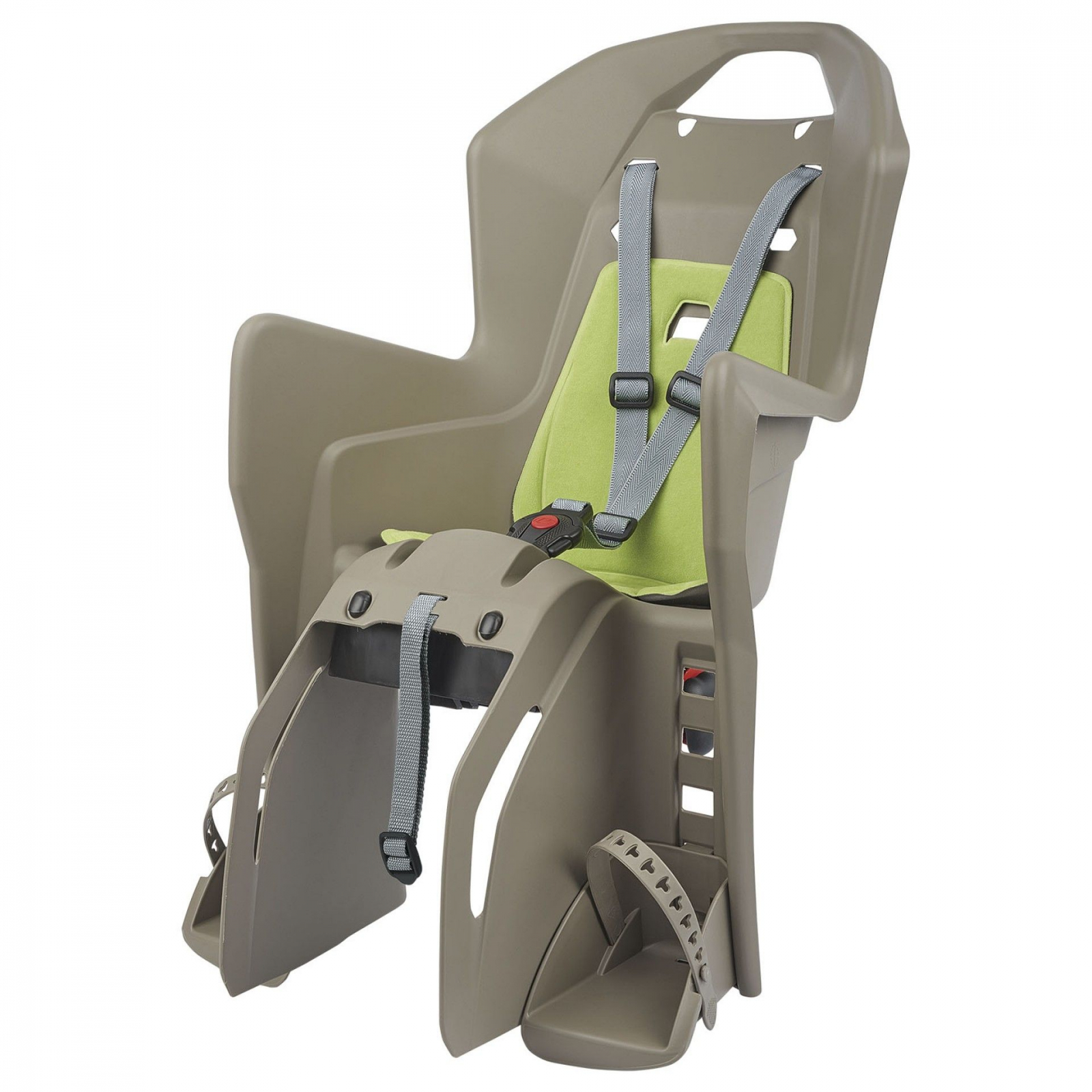 Scaun Bicicleta Copii Polisport Koolah CFS - Maro-Verde