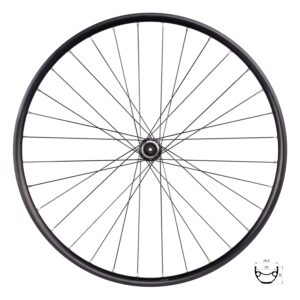 Roata spate Force XC Basic Disc 28 622x23 32H cu butuc Shimano TX505
