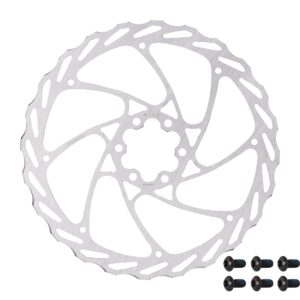 Disc Frana Force-4 180mm 6 gauri argintiu