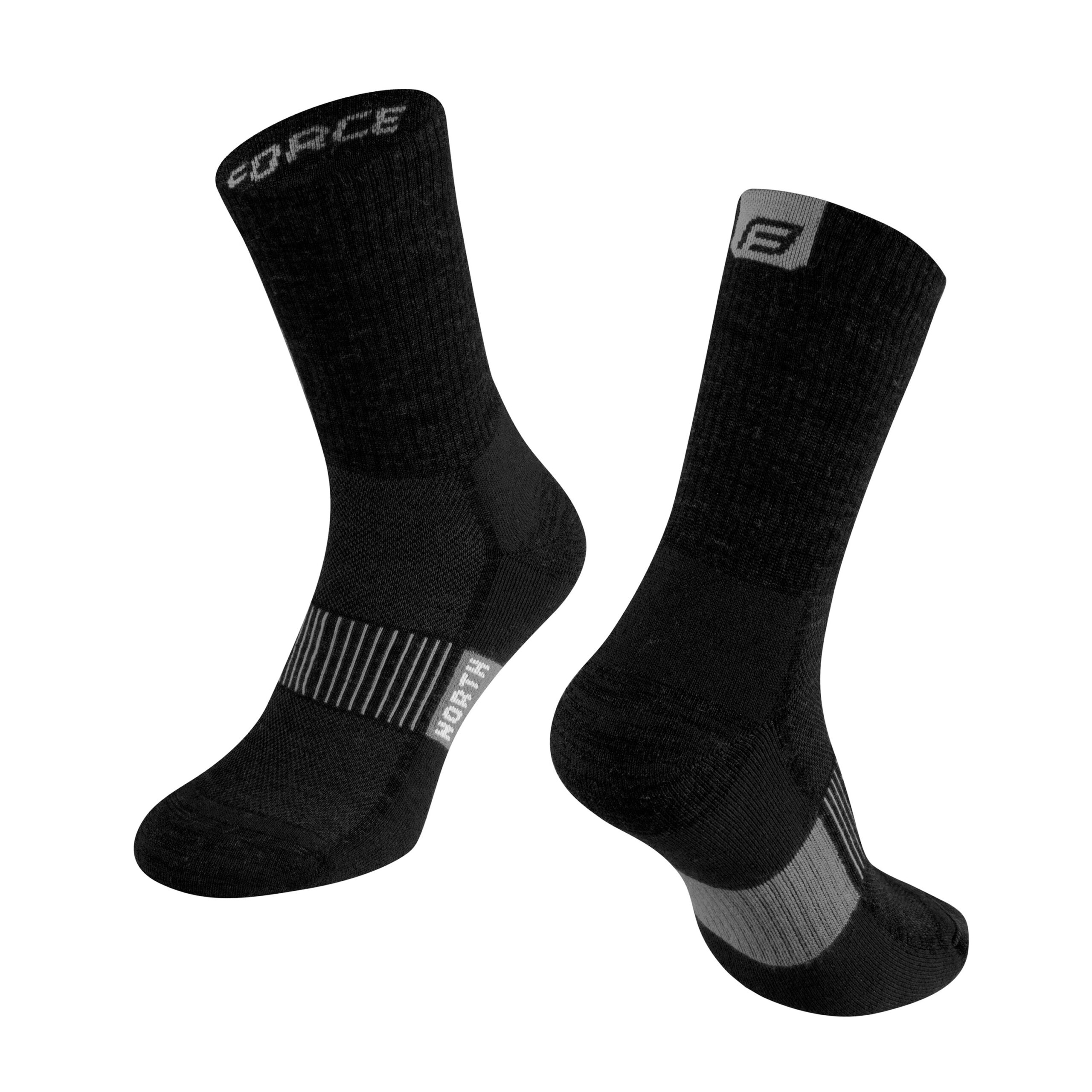 Sosete Force North black-grey L-XL/42-47