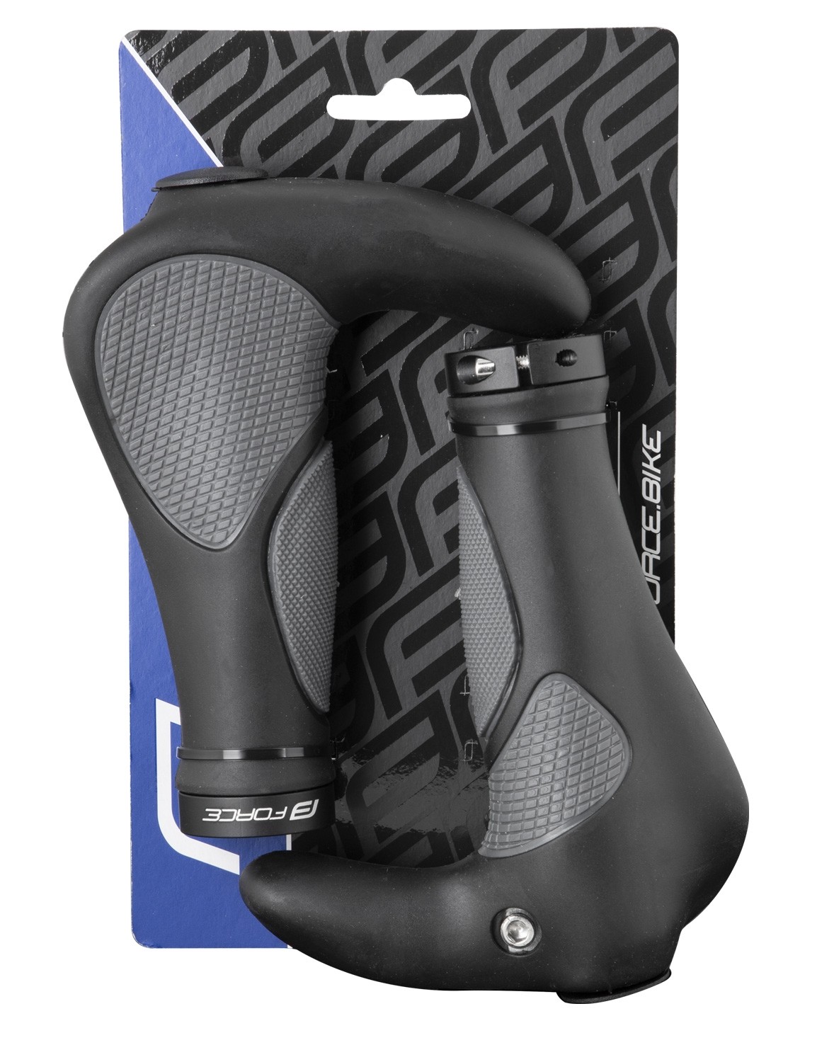 Mansoane Cu Coarne Force Gel 102mm Black/Grey - imagine 3
