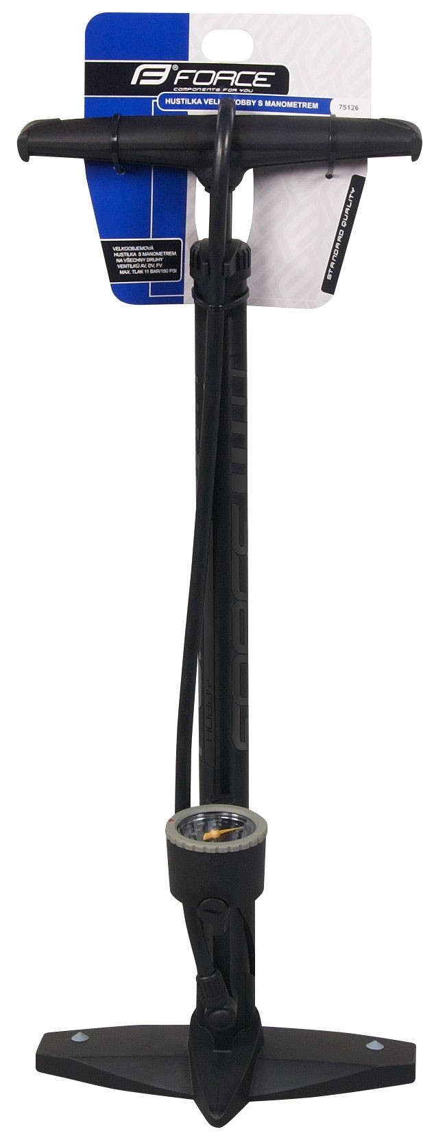 Pompa Force Easy HOBBY 11 Bar, plastic negru - imagine 3