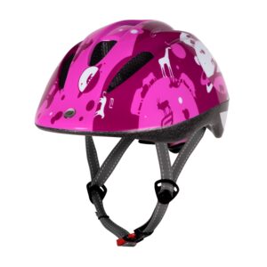 Casca copii Force Fun Planets Pink/White S (48-54 cm)