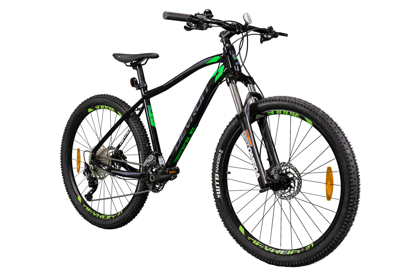 Bicicleta Mtb Devron Riddle 2023 RM3.7 - 27.5 Inch, M, Negru - imagine 2