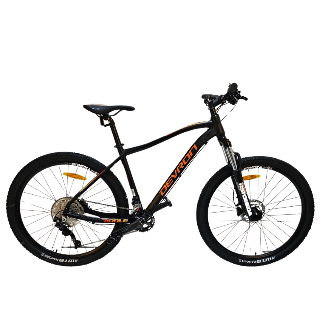 Bicicleta Mtb Devron Riddle RM3.7 2025 - 27.5 Inch, S, Negru