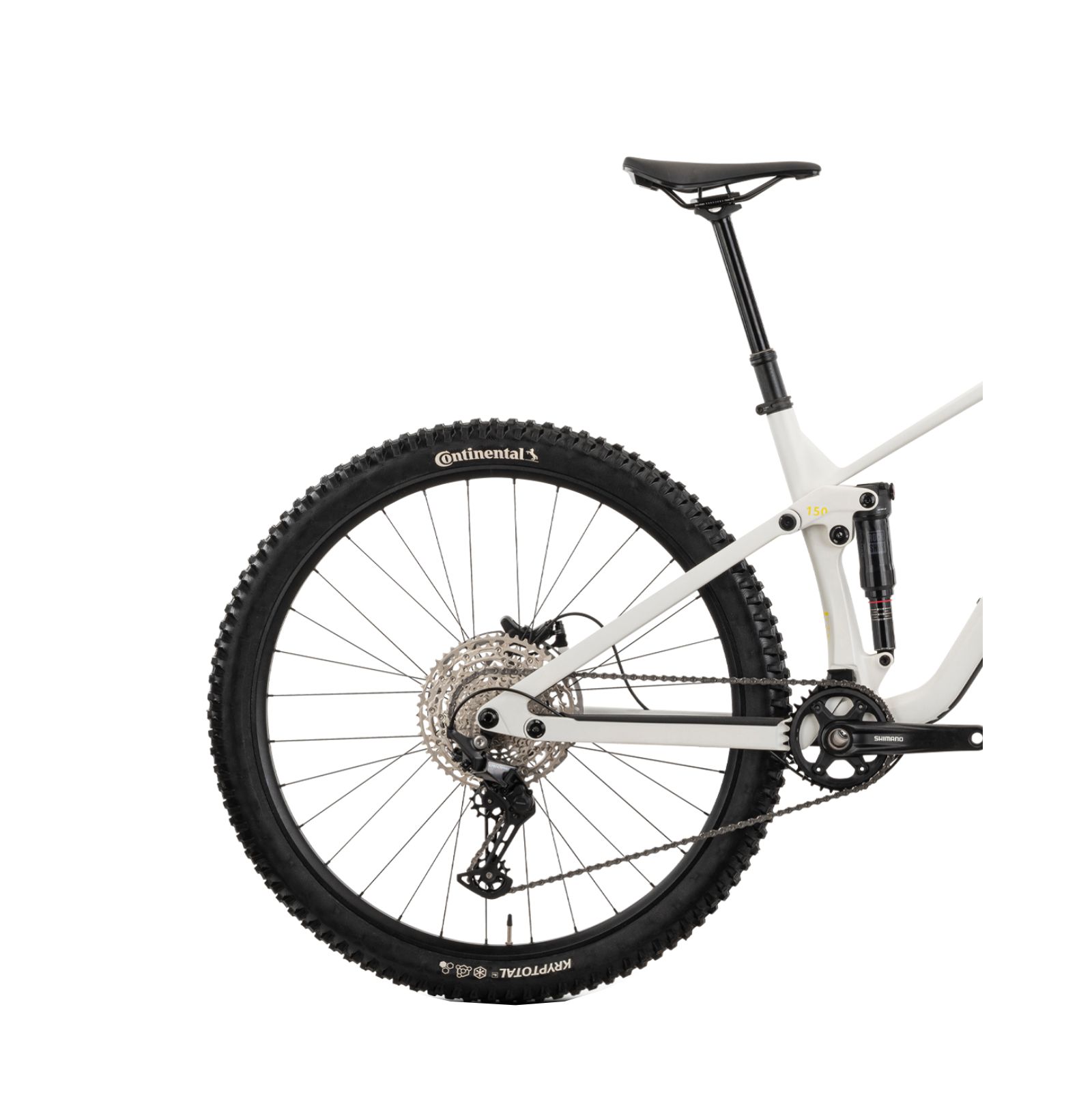 Bicicleta Full Suspension Raymon Rokua 150 2025 - 29 Inch, L, Alb - Deore - imagine 4