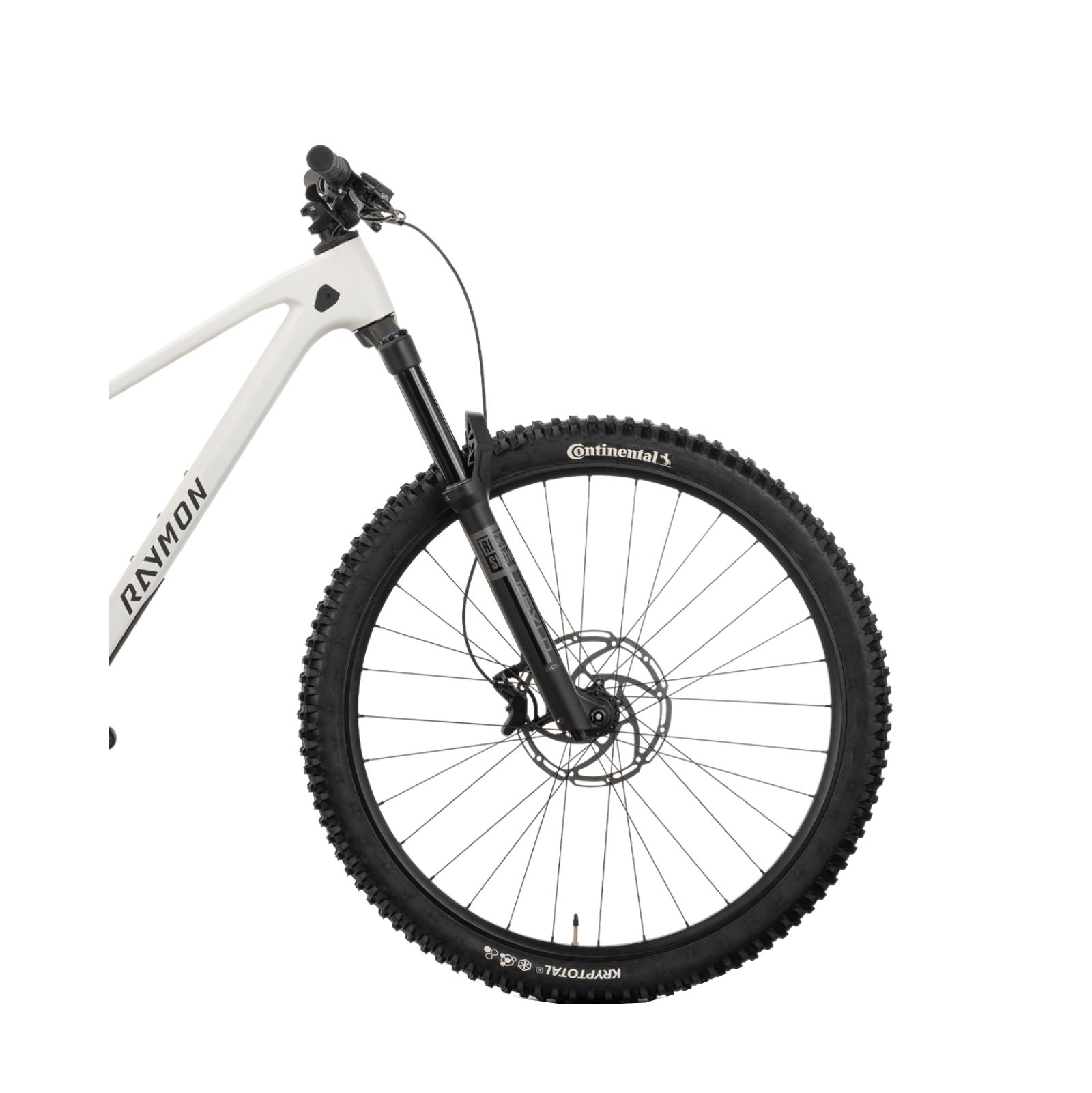 Bicicleta Full Suspension Raymon Rokua 150 2025 - 29 Inch, S, Alb - Deore - imagine 5